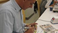 older man learning something new in the world of dentistry